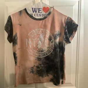 Girls tye dye top